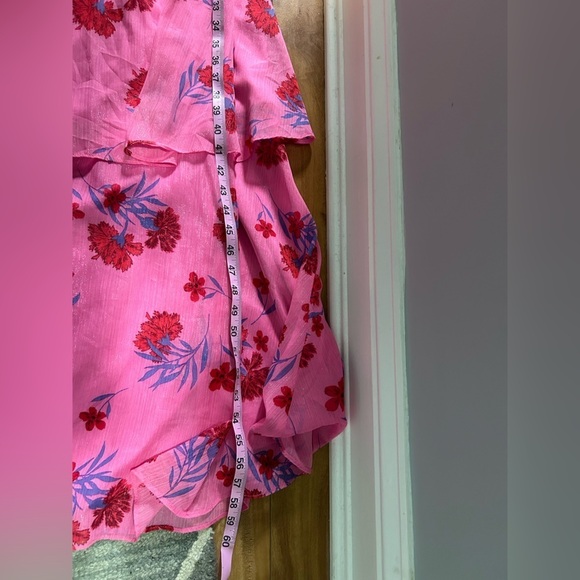 Crystal Doll Cold-shoulder pleated drape maxi/formal dress - Picture 12 of 14